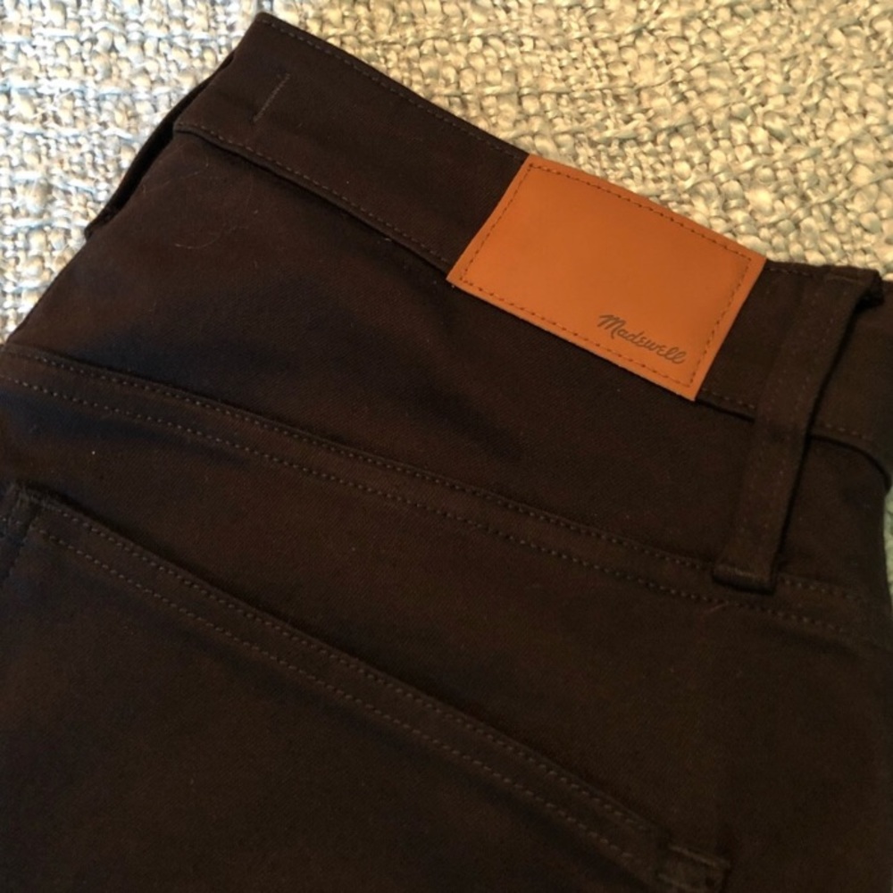 Madewell ISKO everblack Curvy High Rise Skinny